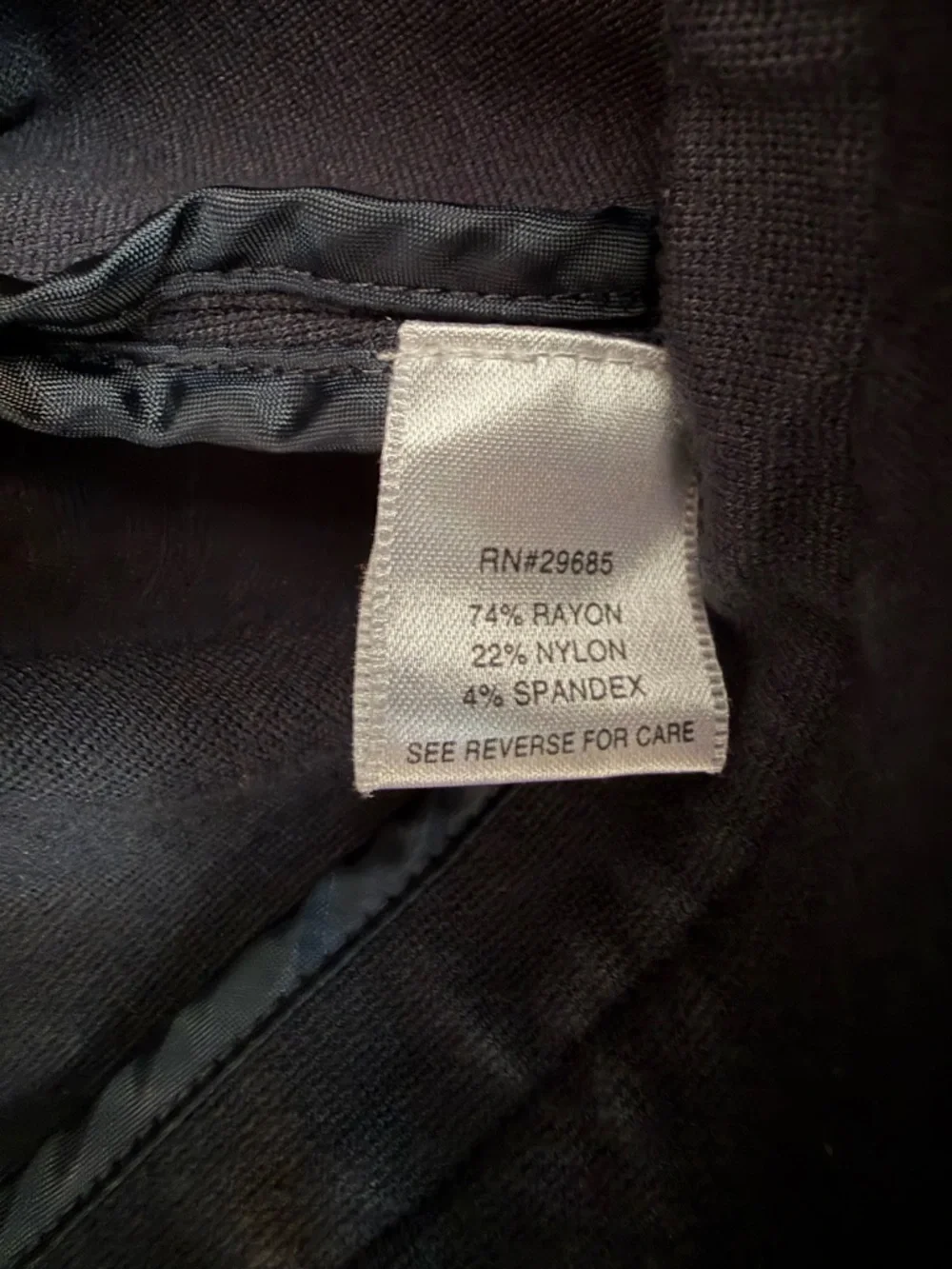 Pendleton Navy Double Breasted Jacket Size 6 Stretch Blazer